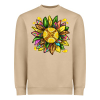 Mushroom lemon sunflower Heavyweight Sweatshirt - texasbilliewilder