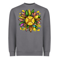 Storm lemon sunflower Heavyweight Sweatshirt - texasbilliewilder