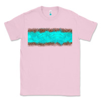 Bubblegum Pink turquoise leopard Classic Tee - JahusDesignShop