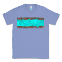 Colony Blue turquoise leopard Classic Tee - JahusDesignShop