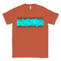 Copper turquoise leopard Classic Tee - JahusDesignShop