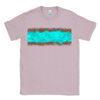 Lilac turquoise leopard Classic Tee - JahusDesignShop