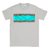 Moon Dust turquoise leopard Classic Tee - JahusDesignShop