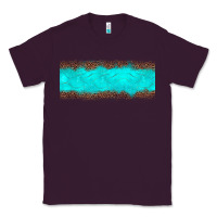 Plum turquoise leopard Classic Tee - JahusDesignShop