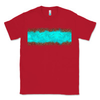 Red turquoise leopard Classic Tee - JahusDesignShop