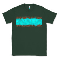 Sports Green turquoise leopard Classic Tee - JahusDesignShop