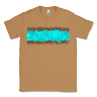 Toasted Coconut turquoise leopard Classic Tee - JahusDesignShop