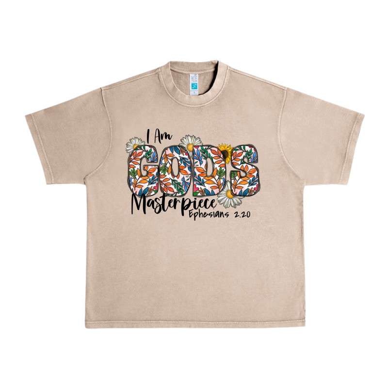 I Am Gods Master Piece Ephesians Urban Heavy Tee by CowhideDigitalArt | Teevron