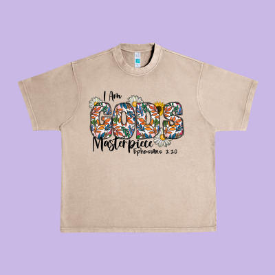 I Am Gods Master Piece Ephesians Urban Heavy Tee Designed By Cowhidedigitalart