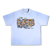 Grape Ice I Am Gods Master Piece Ephesians Urban Heavy Tee - CowhideDigitalArt