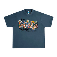Midnight Navy I Am Gods Master Piece Ephesians Urban Heavy Tee - CowhideDigitalArt