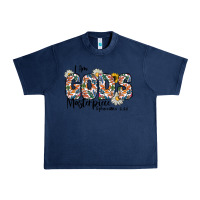 Navy I Am Gods Master Piece Ephesians Urban Heavy Tee - CowhideDigitalArt