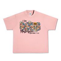 Salmon I Am Gods Master Piece Ephesians Urban Heavy Tee - CowhideDigitalArt