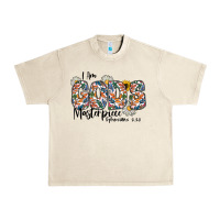 Sandshell I Am Gods Master Piece Ephesians Urban Heavy Tee - CowhideDigitalArt