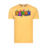 Vintage Mustard pride human Vintage Tee - Zillion Design Studio