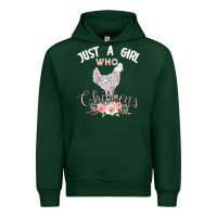 Forest Green Just a girl who loves chickens Urban Hoodie - Bettercallsaul