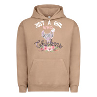 Pigment Burro Just a girl who loves chickens Urban Hoodie - Bettercallsaul