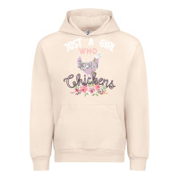 Sandshell Just a girl who loves chickens Urban Hoodie - Bettercallsaul
