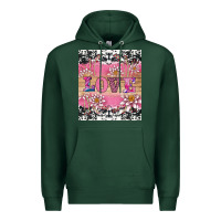 Sports Green v.d love and lotus tumbler Premium Hoodie - AdoDesignShop