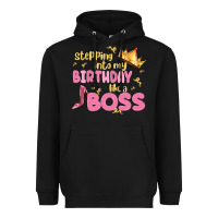 Black birthday boss Heavyweight Hoodie - MaliasSmallBusiness