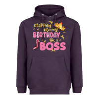 Plum birthday boss Heavyweight Hoodie - MaliasSmallBusiness