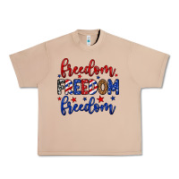 Burro Freedom freedom freedom Urban Heavy Tee - Neo Western