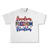 Lunar Rock Freedom freedom freedom Urban Heavy Tee - Neo Western