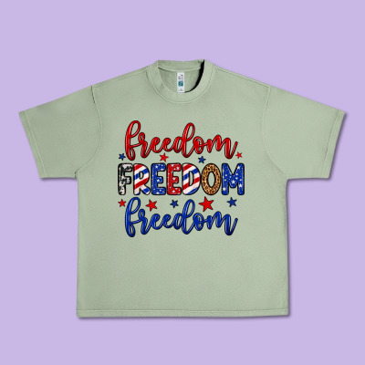 Freedom Freedom Freedom Urban Heavy Tee Designed By Neo Western