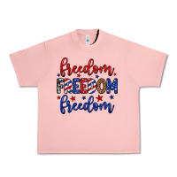 Salmon Freedom freedom freedom Urban Heavy Tee - Neo Western