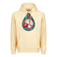 Pina Colada baseball and western roses teardrop  7 Premium Hoodie - BundleAndBundleShop