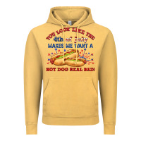 Vintage Mustard dog real bad billie wilder Vintage Hoodie - texasbilliewilder