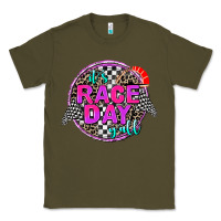 Army Green it's race day y'all Classic Tee - AdoDesignShop