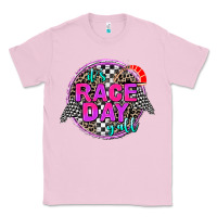 Bubblegum Pink it's race day y'all Classic Tee - AdoDesignShop