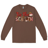 Chestnut tis the season american football little debbie tree cakes Long Sleeve Tee - JahusDesignShop