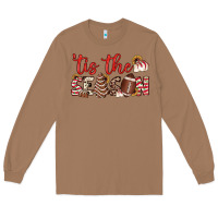 Toasted Coconut tis the season american football little debbie tree cakes Long Sleeve Tee - JahusDesignShop