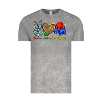 Cloud Rock peace love understand Vintage Tee - Zillion Design Studio