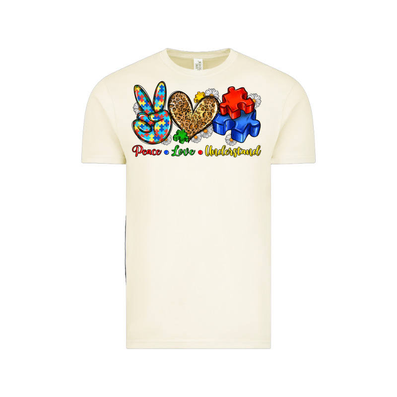 Peace Love Understand Vintage Tee by Zillion Design Studio | Teevron