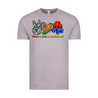 Vintage Zinc peace love understand Vintage Tee - Zillion Design Studio