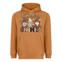 Meerkat coffee time gnomies Heavyweight Hoodie - MaliasSmallBusiness