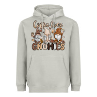 Moon Dust coffee time gnomies Heavyweight Hoodie - MaliasSmallBusiness