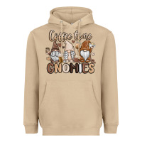 Mushroom coffee time gnomies Heavyweight Hoodie - MaliasSmallBusiness