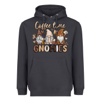 Smoke coffee time gnomies Heavyweight Hoodie - MaliasSmallBusiness