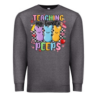 Charcoal Heather teaching my favorite peeps Premium Sweatshirt - MaliasSmallBusiness