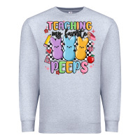 Heather Grey teaching my favorite peeps Premium Sweatshirt - MaliasSmallBusiness
