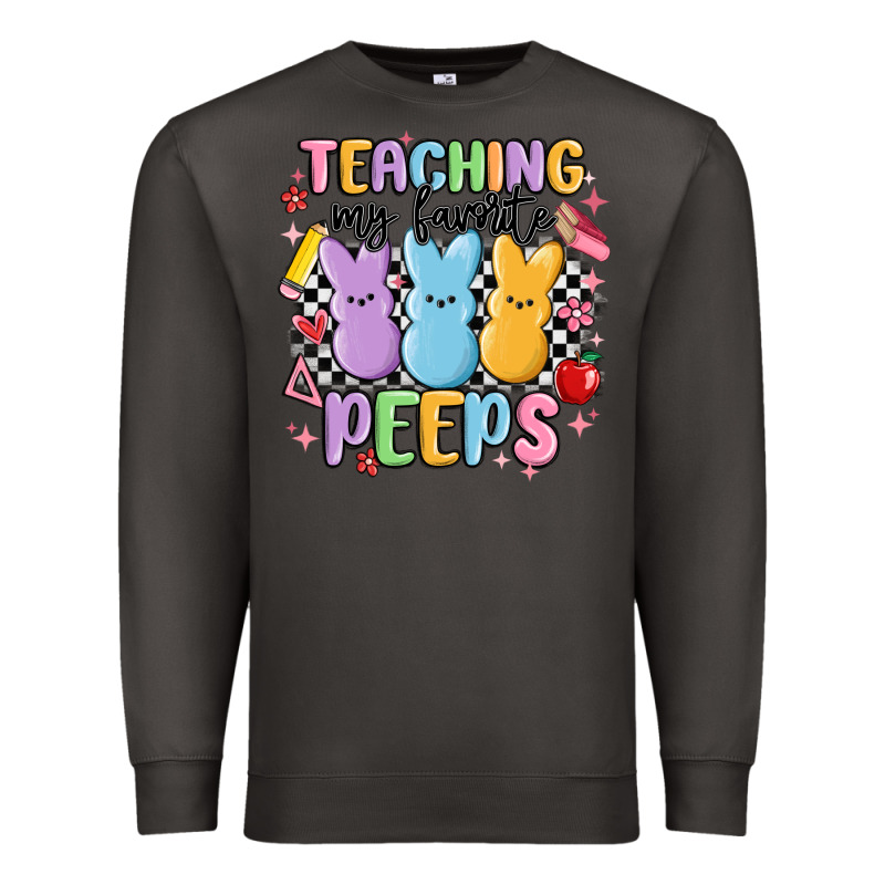 Teaching My Favorite Peeps Premium Sweatshirt by MaliasSmallBusiness | Teevron
