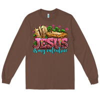 Chestnut jesus is my valentine Long Sleeve Tee - AdoDesignShop