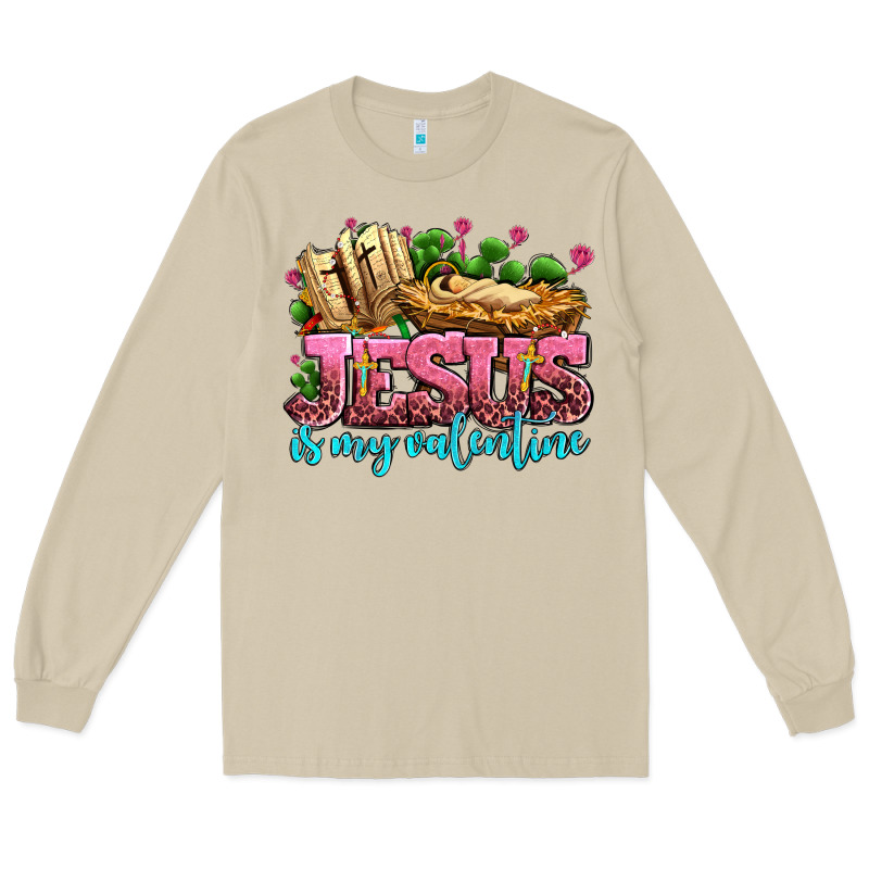 Jesus Is My Valentine Long Sleeve Tee by AdoDesignShop | Teevron