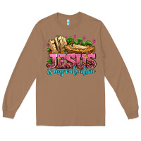 Toasted Coconut jesus is my valentine Long Sleeve Tee - AdoDesignShop