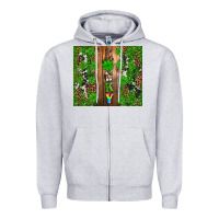 Heather Grey lucky Zipper Hoodie - Artiststas