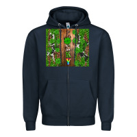 Navy lucky Zipper Hoodie - Artiststas